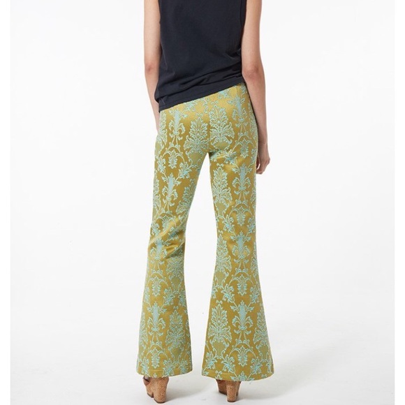 Spell Anastasia Brocade Lace Up Flares - Picture 6 of 16